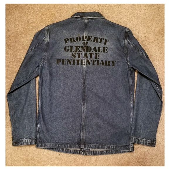 denim prison jacket
